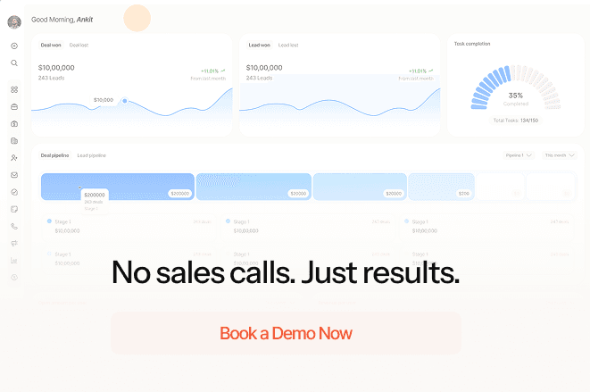 BeigeCRM Statistics Dashboard